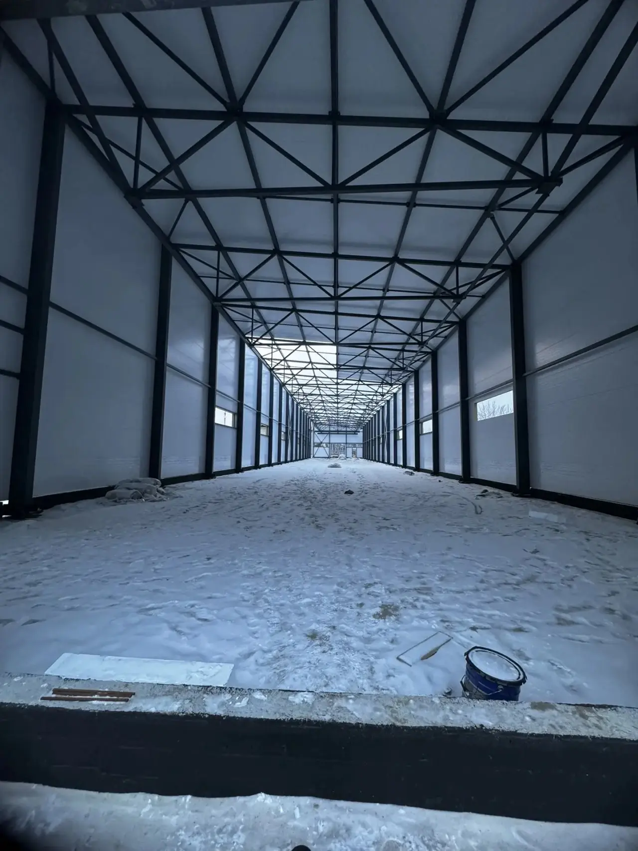 Строительство производственного помещения 9